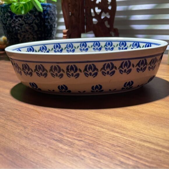 Polish Pottery Serving Dish - Picture 3 of 4